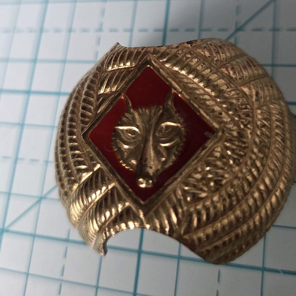 CUBSCOUTS wolf Neckerchief Slide